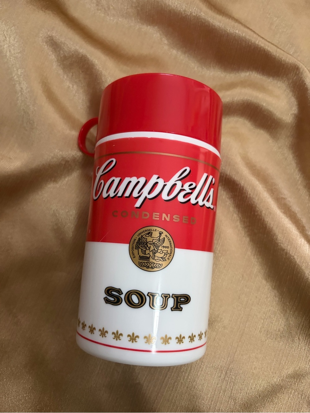 Campbell's Red & White Soup Can Novelty Mug